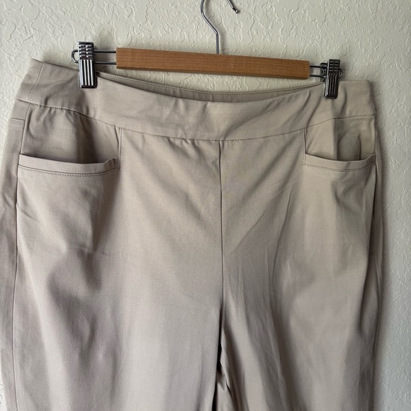 Soft Surroundings | Women's Superla Stretch Pull On Straight Leg Ankle Pants PXL - Picture 3 of 6